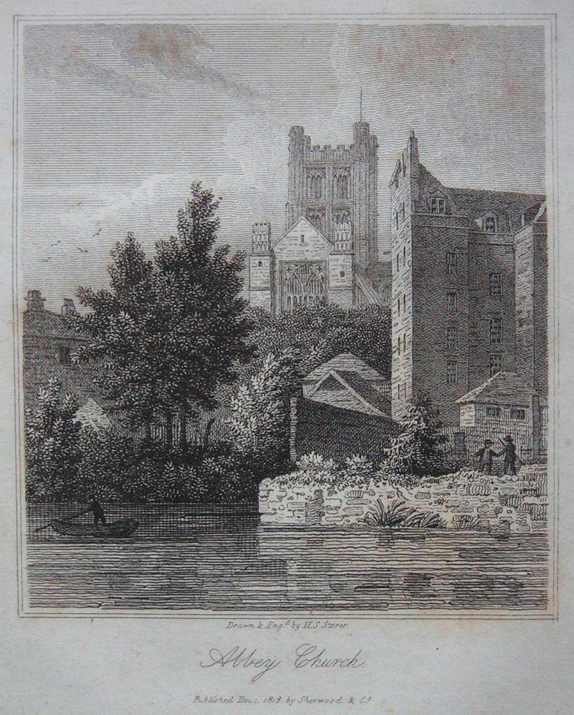 Print - Abbey Church - Storer